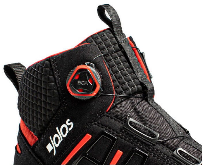 The BOA Fastening System is a tiny dial on the side of the boot that controls how your laces tighten and loosen BOA Fastening System